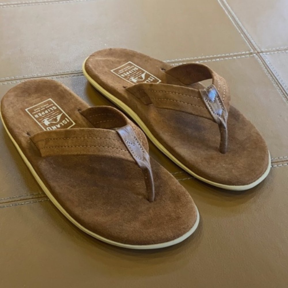 *NEW* Island Slipper Men's Suede PT203SL-PNCOG